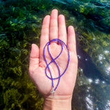 Tiny Round Lapis Strand