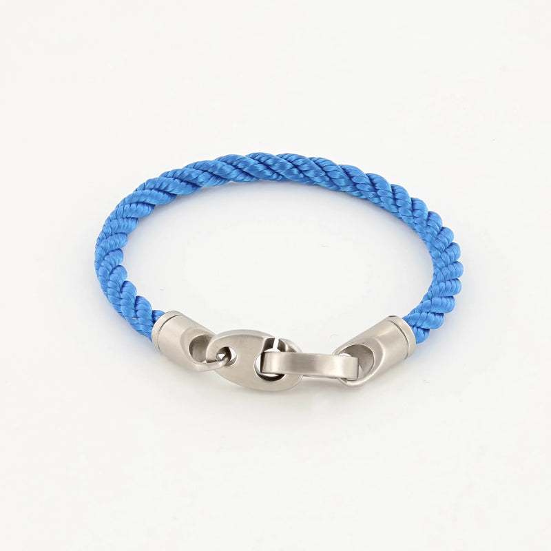 Catch Single Wrap Rope Bracelet (Ocean Blue)