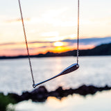 Sideways Paddle Necklace