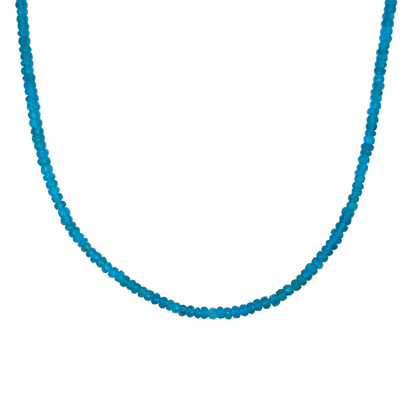 Small Dark Teal Apatite Strand