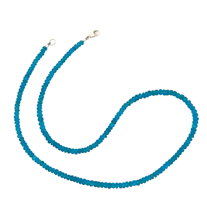Small Dark Teal Apatite Strand