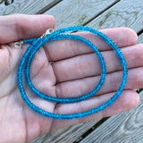 Small Dark Teal Apatite Strand