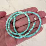 Small Peruvian Blue Opal Strand