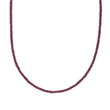 Small Pink Garnet Strand