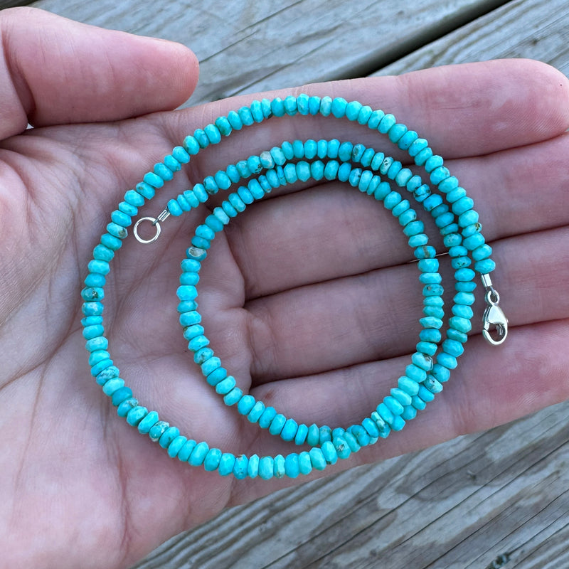 Claspless Small Turquoise Strand