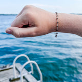 Smoky Quartz Chain Bracelet