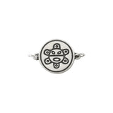 Small Citrine Bracelet with Taíno Sun (Sol) Charm