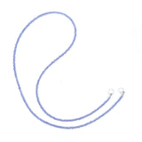 Claspless Tiny Round Tanzanite Strand
