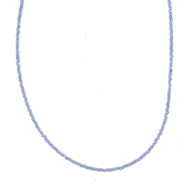 Tiny Round Tanzanite Strand