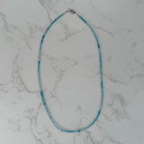 Tiny Round Ombre Amazonite Strand