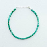 Medium Green Turquoise Bracelet