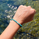 Medium Round Turquoise Bracelet