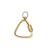 Triangle Carabiner Charm Holder