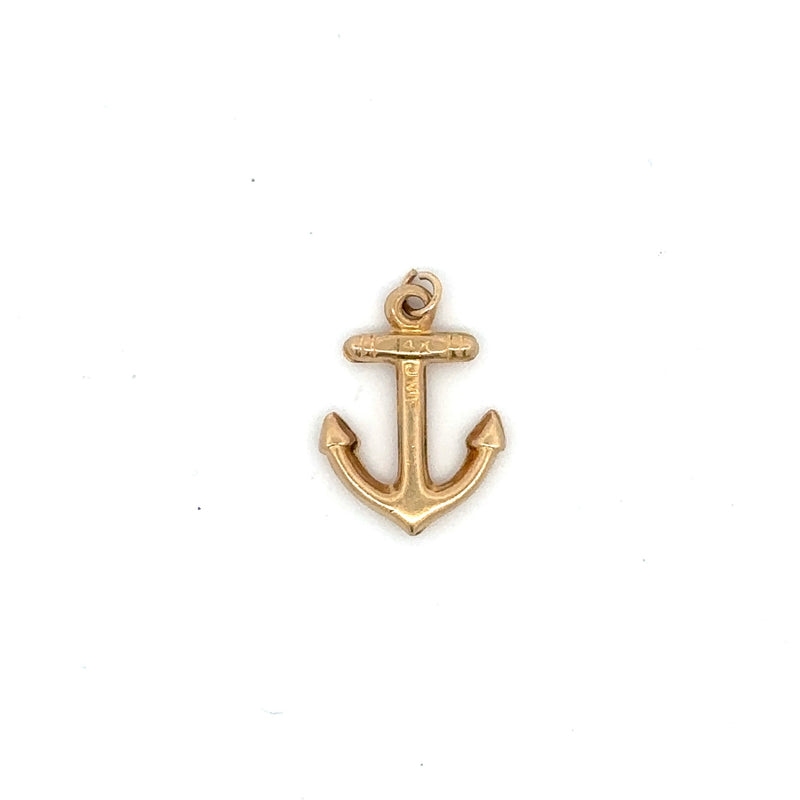 Vintage Medium Anchor Charm