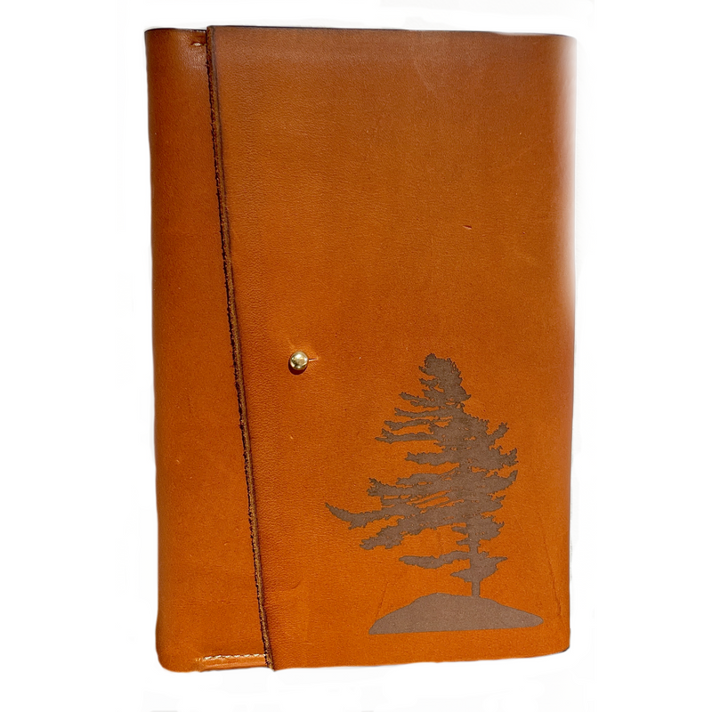 Windswept Pine Leather Journal