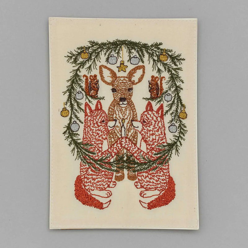 Embroidered Card (Togetherness)