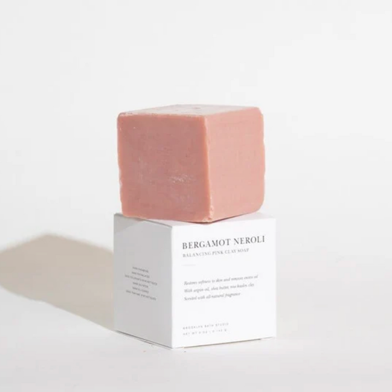 Bergamot Neroli Balancing Pink Clay Bath Bar