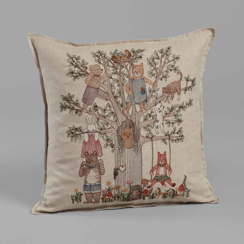 Throw Pillow (Tree of Fun)