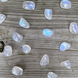 Chunky Single Stone Moonstone Necklace