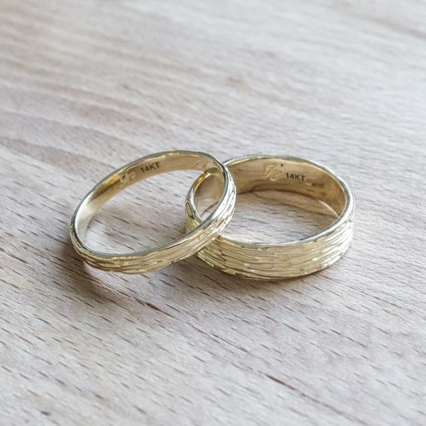 Narrow Ripple Ring
