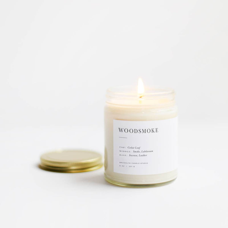 Woodsmoke Minimalist Candle