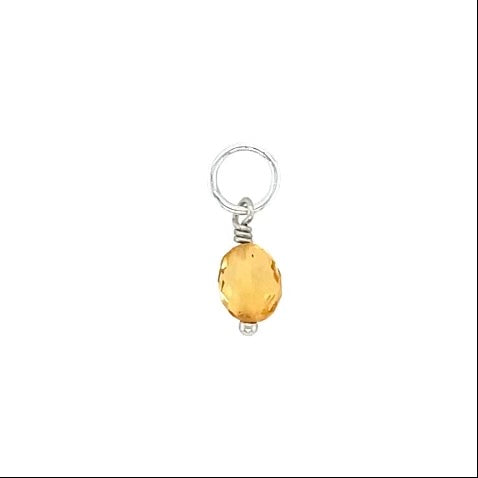 Gemstone Charm (Oval)