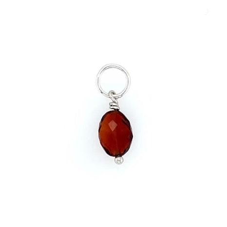 Gemstone Charm (Oval)