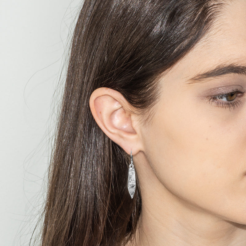 Baby Garwood Boat Earrings