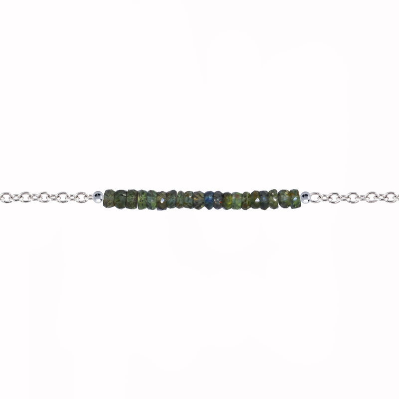 Classic Gemstone Bar Bracelet
