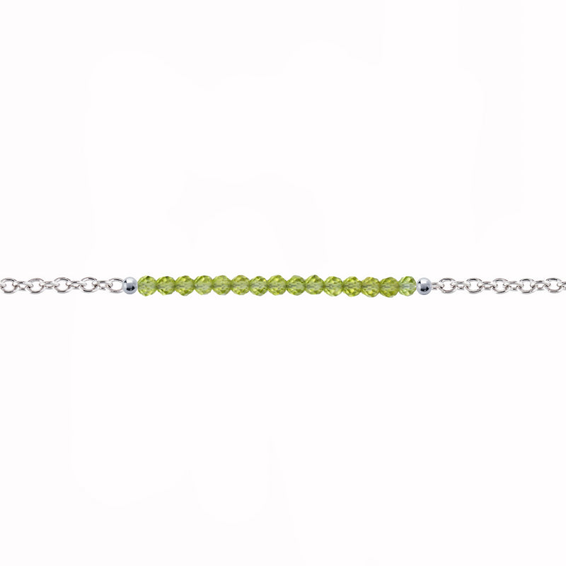 Classic Gemstone Bar Bracelet