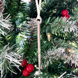 Boat Hook Pewter Ornament
