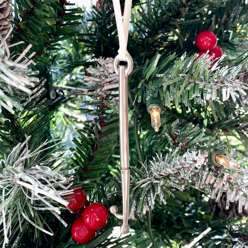Boat Hook Pewter Ornament
