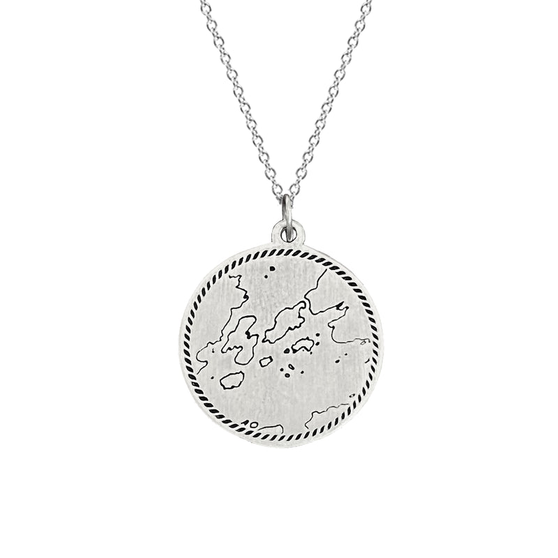 Friendship Islands Chart Necklace