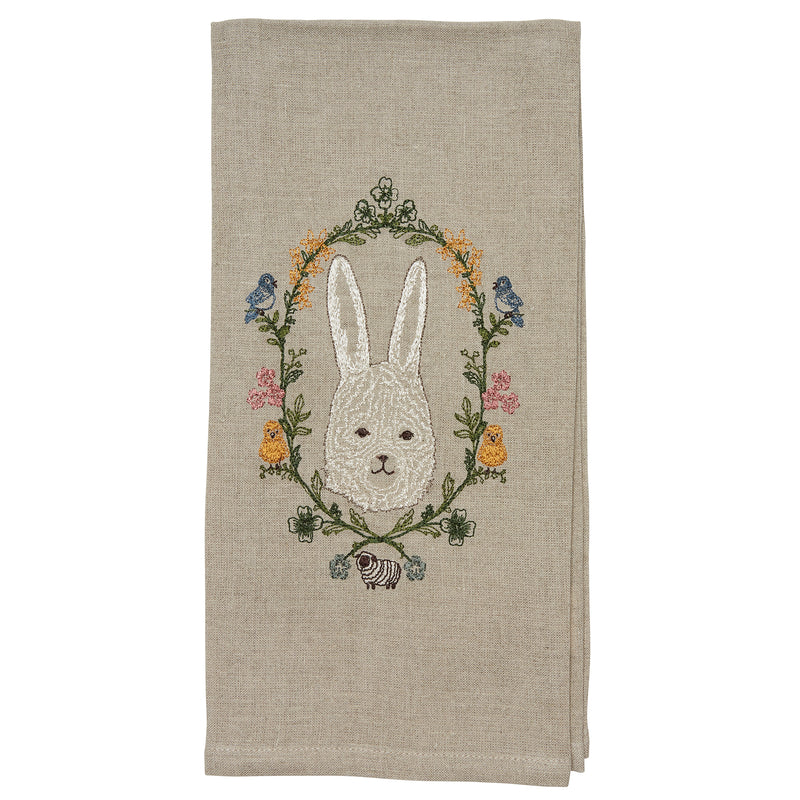 Tea Towel (Garland Bunny)