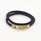 Journey Double Rope Bracelet (Navy)