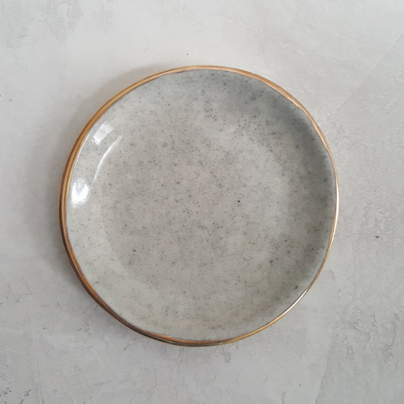 Speckled Glaze Ring Dish