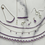 February Birthstone Charms