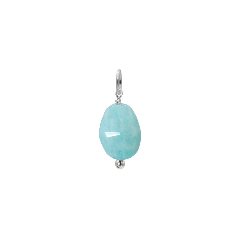 Gemstone Charm (Oval)