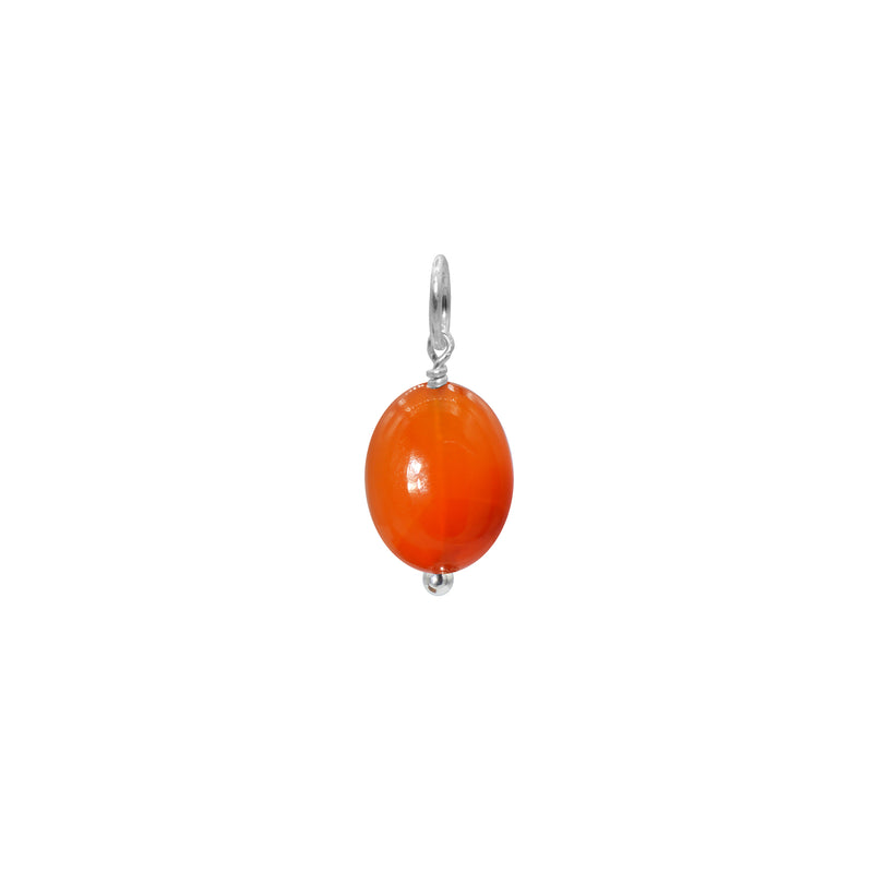 Gemstone Charm (Oval)