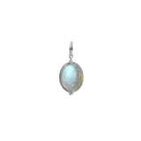 Gemstone Charm (Oval)