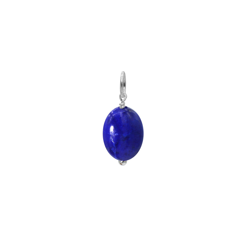 Gemstone Charm (Oval)