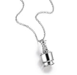 Winter Channel Marker Necklace