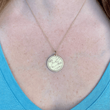 Grindstone Island Chart Necklace