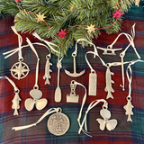 St. Lawrence Coin Pewter Ornament