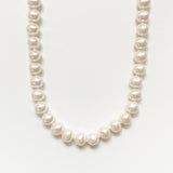Hand-Knotted Pearl Necklace