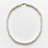 Hand-Knotted Pearl Necklace