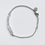 Herkimer Diamond Bar Bracelet