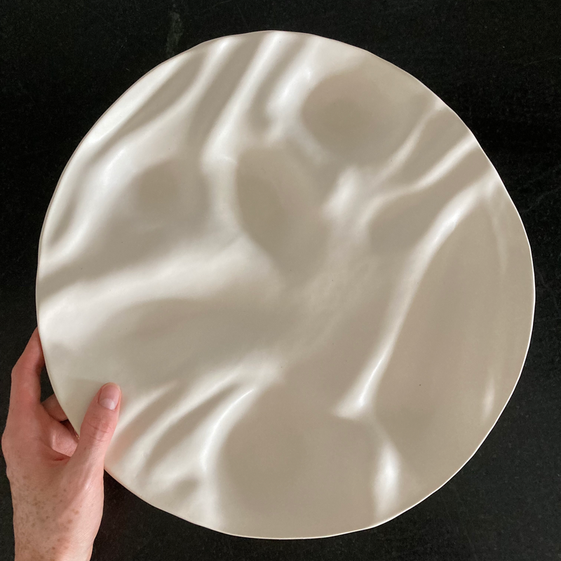 Round Ripple Platter