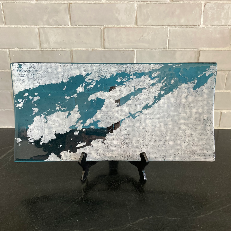 Long Glass Platter (River Chart)