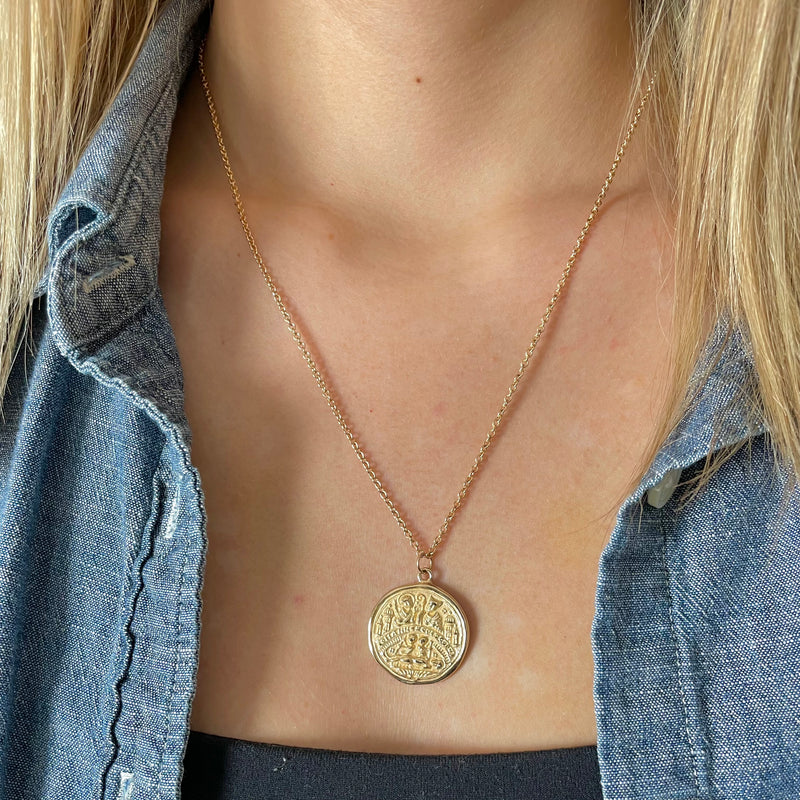 St. Lawrence Coin Necklace